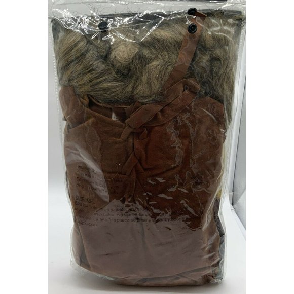 WILD WEST Child Frontierman Costume Size Medium Faux Suede Fringe - Picture 3 of 3